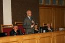 od lewej: Andrzej Martuszewicz, Stanisław Chmielewski, Prezes SO w Poznaniu oraz Przewodniczący Wydziału V Penitencjanrego