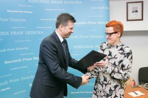 31.05.2017 Warszawa ul. Przemysłowa 32 Biuro Rzecznika Praw Dziecka posiedzenie Zespol ds. Opracowania Standardow Pracy Osrodkow Kuratorskiech z udzialem RPD Markra Michalaka